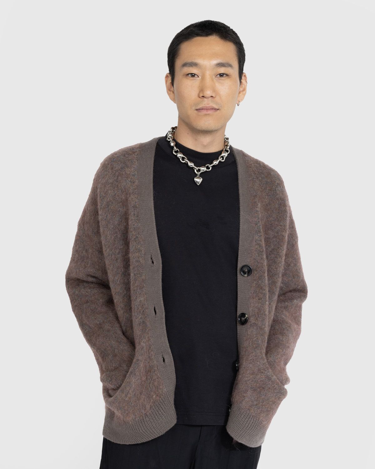 Acne studio shop mohair cardigan